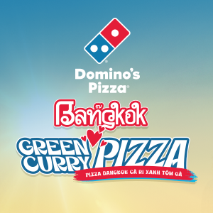 DOMINO'S PIZZA - BANGKOK GREEN CURRY PIZZA